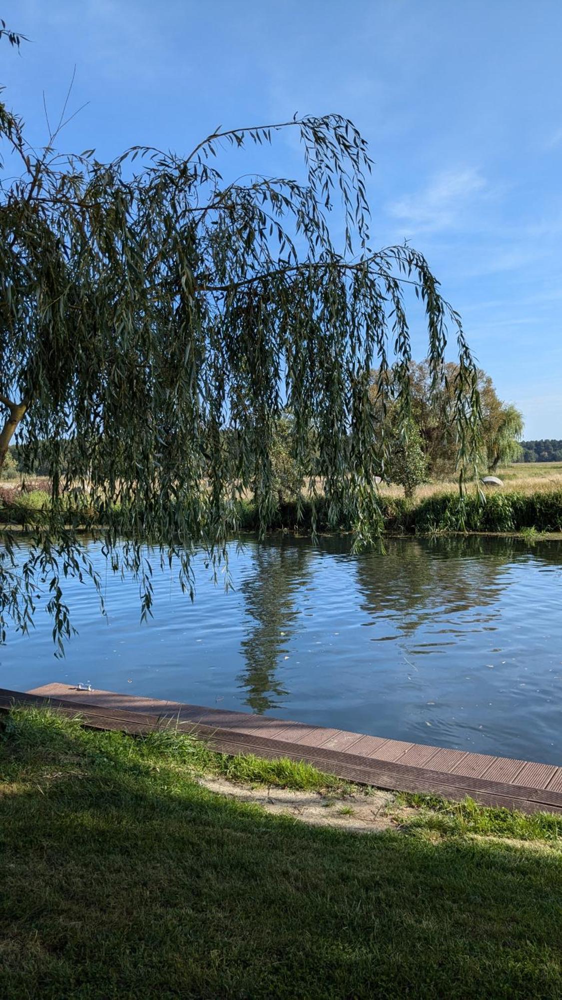 Spreewaldhaeuser Golinski Mit Kamin Am Neuendorfer See Alt Schadow المظهر الخارجي الصورة