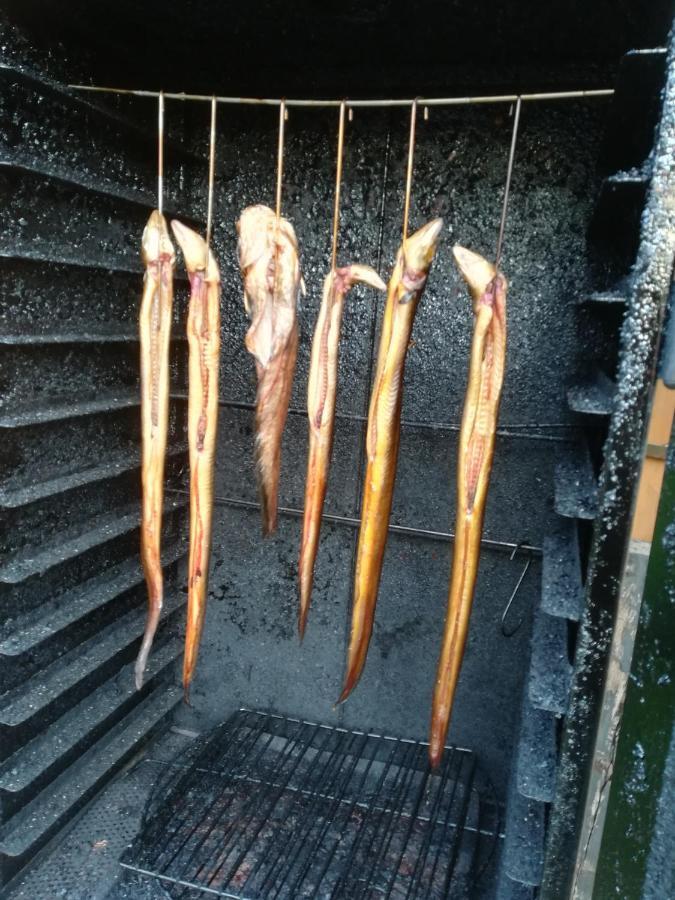Spreewaldhaeuser Golinski Mit Kamin Am Neuendorfer See Alt Schadow المظهر الخارجي الصورة
